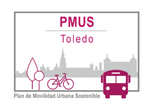 Logo del Plan de Movilidad sostenible de Toledo